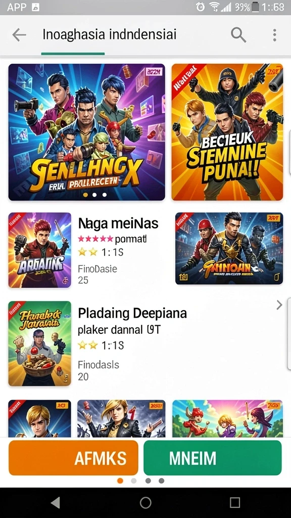 Beragam pilihan permainan menarik dalam aplikasi bingo101 App APK Terbaru.